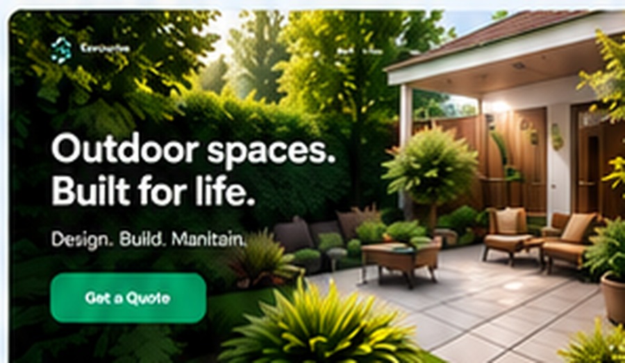 Landscaping website demo preview